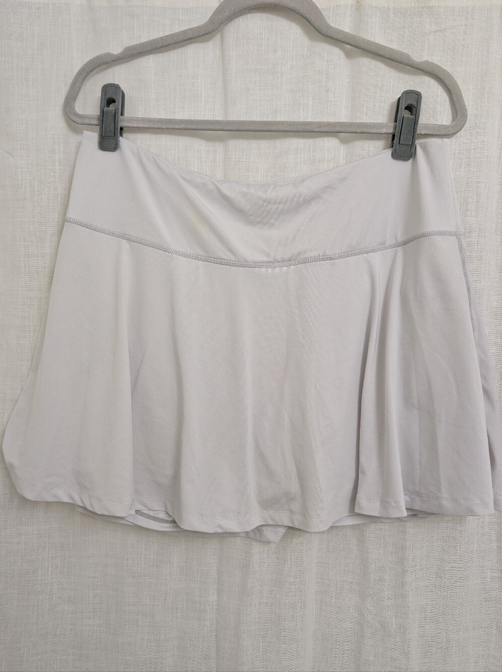 White Athletic Skort Skirted Shorts XXL Tennis Golf Activewear
